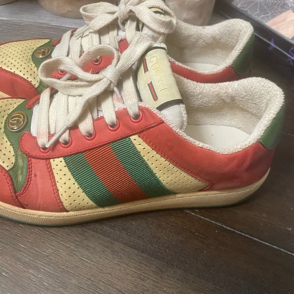 Gucci Screener Sneakers Sz 8.5 - Picture 3 of 5